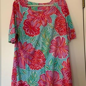 Lilly Pulitzer vintage T-shirt, dress or cover-up size L